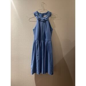 there is only you and me, blue short dress, size 4